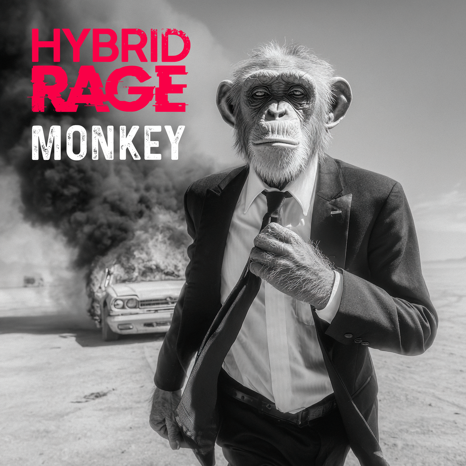 Hybrid Rage - Monkey - Cover